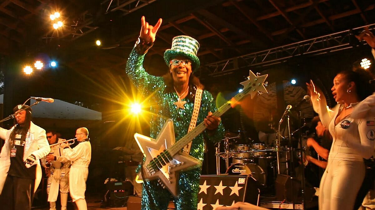 Bootsy Collins at Bear Creek Music Festival