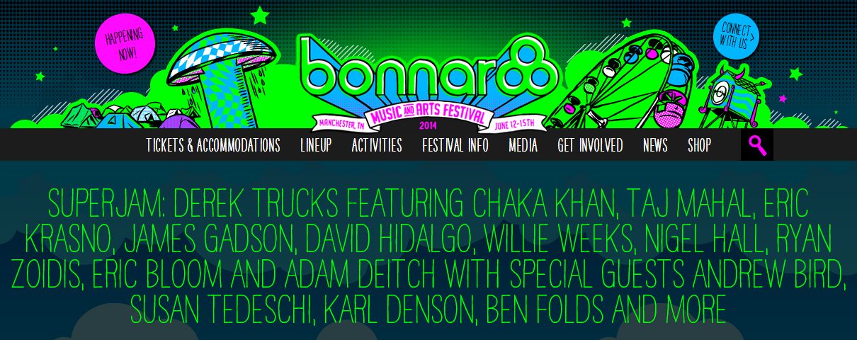 Bonnaroo SuperJam