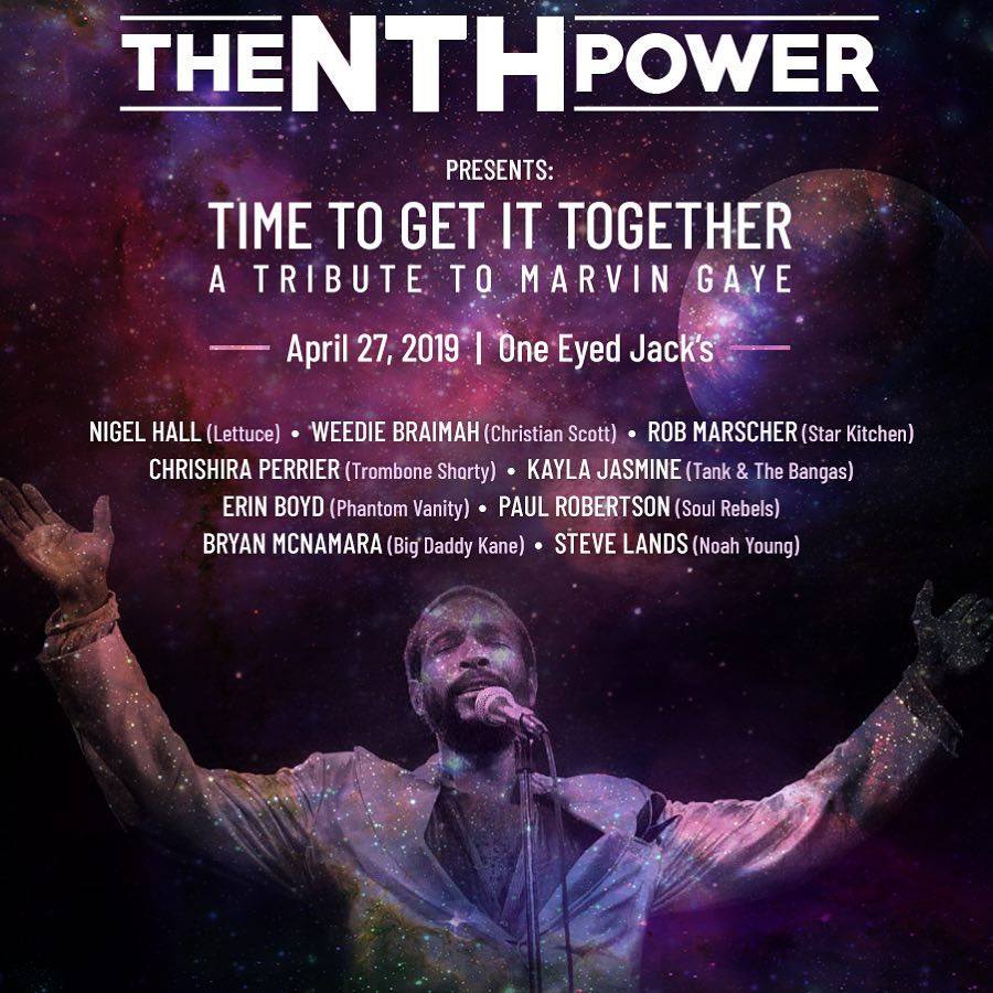 The Nth Power - Time To Get It Together - Marvin Gaye Tribute