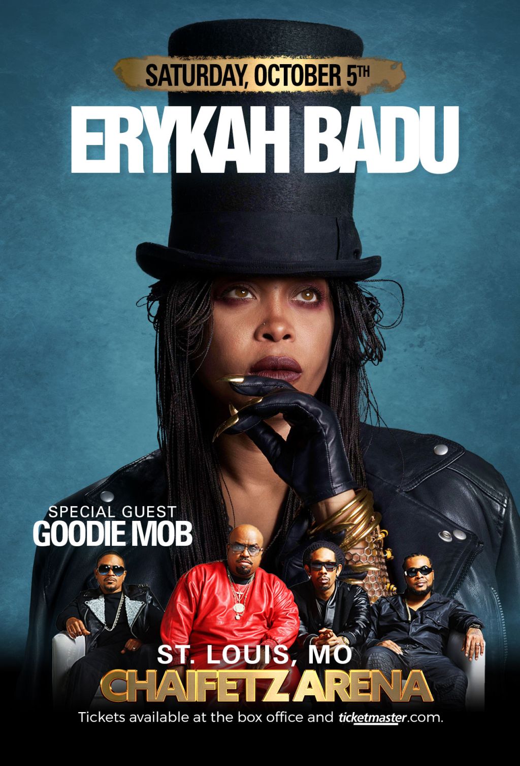 Erykah Badu & Goodie Mob, St. Louis, Chaifetz Arena 2019